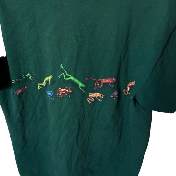 VTG Frogs T Shirt Large - Picture 5 of 6